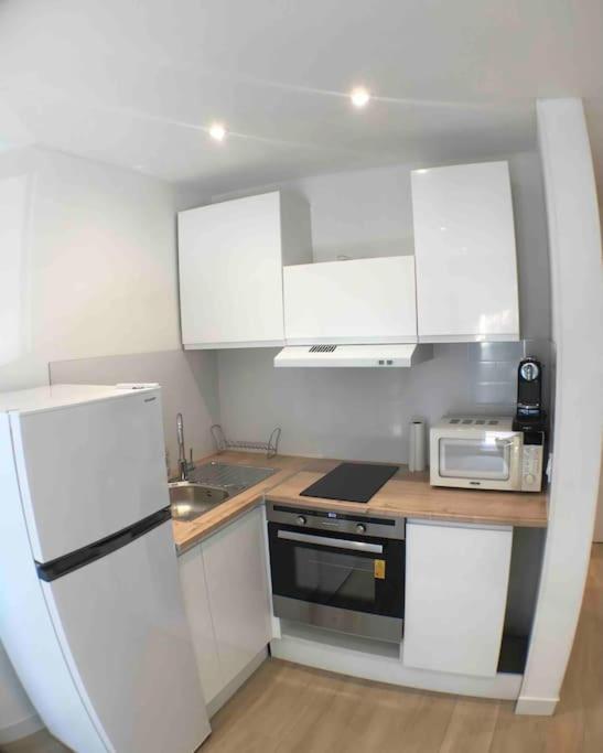 Nice Bas Cimiez- Coquet F1, Climatisee, Parking Exterior foto