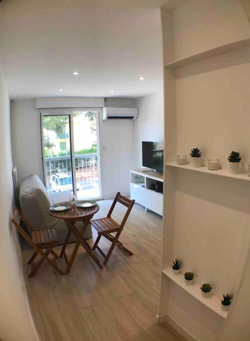 Nice Bas Cimiez- Coquet F1, Climatisee, Parking Exterior foto